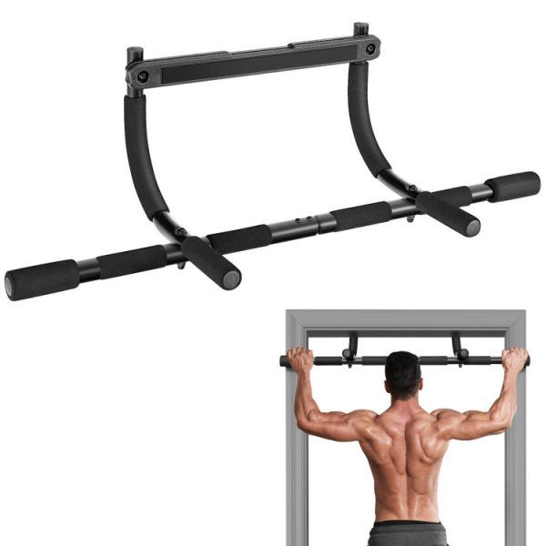 Door Frame Pull Up Chin Up Bar Multi Grip Equipment For Home Gym