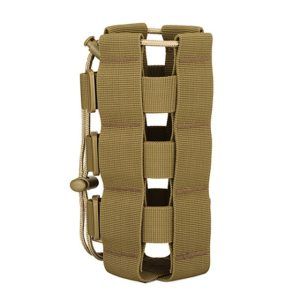 600D Nylon Tactical Molle Water Bottle Pouch Bag Kettle Holder Carrier Camping Hiking