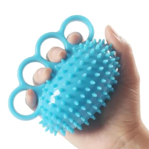 Silicone Finger Strengthener Hand Grip Trainer Fitness Body Bump Massage